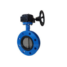 New style and cheap cast iron double eccentric butterfly valve
